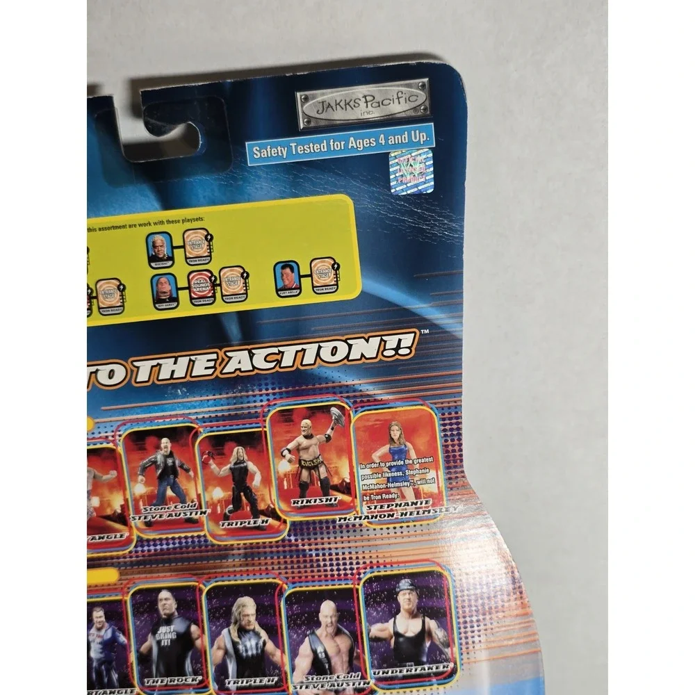 Jakks Pacific 2001 WWF WWE Sunday Night Heat Series 11‎ Rikishi Figure